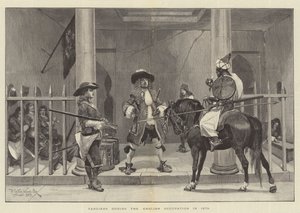Tanger během anglické okupace v roce 1670